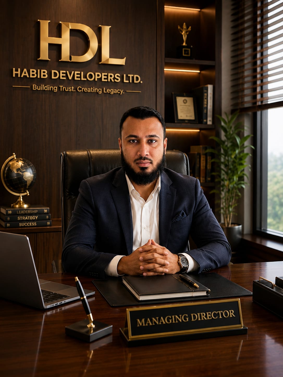 MD Makshudur Rahman, Managing Director of Habib Developers Ltd.